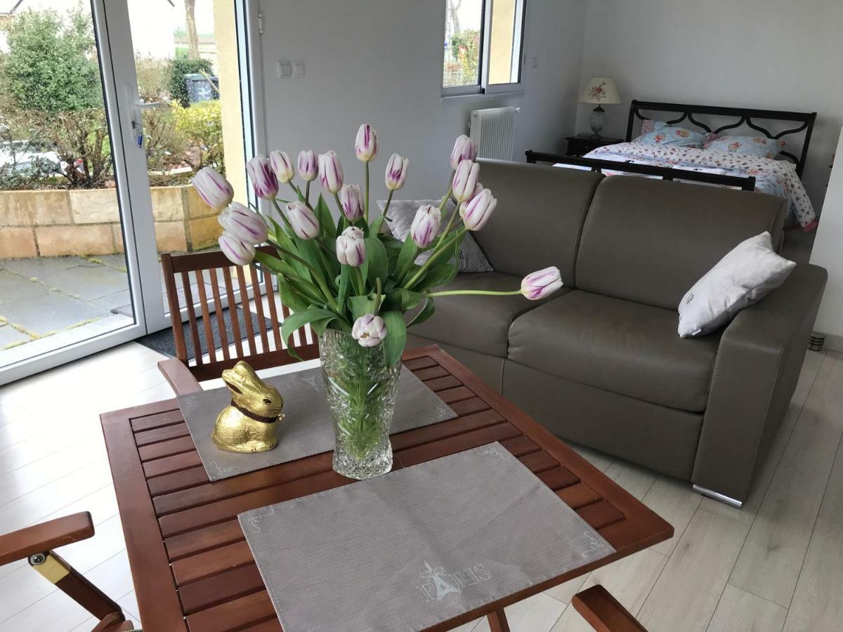 Studio Prestige Côte de Nacre en Normandie Appartement Mathieu Buitenkant foto